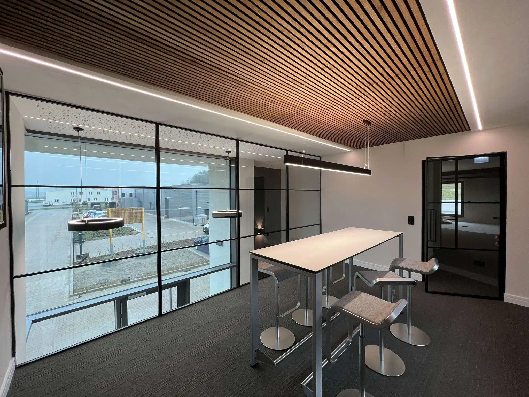 Loft Türen als flexible Raumteiler