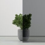Glas vom Typ ESG Float 6mm Antisol Dunkelgrau