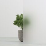 Glas vom Typ VSG 33.1 Milchglas